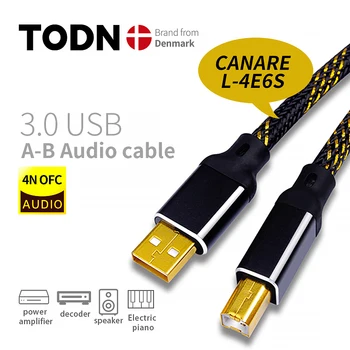 Canare hi-fi Kabel USB DAC-B Alfa OCC Digitální AB Audio A do B, vysoké endType A do Typu B, hi-fi Datový Kabel