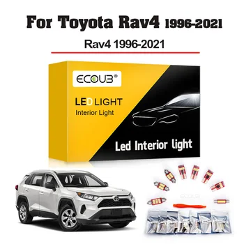 LED Vnitřní osvětlení Kit pro Toyota RAV4 RAV 4 XA10 20 30 40 50 1998 1999 2004 06 2007 2016 2017 2018 2019 2020 2021 Vnitřní Žárovka