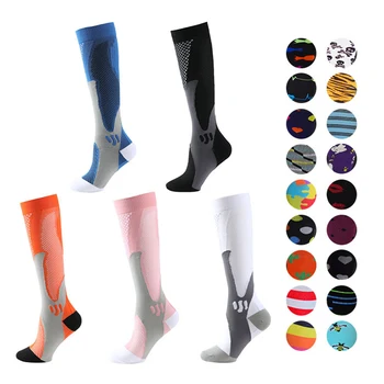 Nové Příjezdu Punčochy Kompresní Golf Sportovní Ponožky Zdravotní Ošetřovatelské Punčochy Se Zabránilo Křečové Žíly Ponožky Vhodné Pro Rugby Ponožky