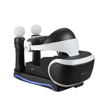 Pro Sony Playstation PS4 VR Nabíjecí Dok 4-v-1 Multi-Funkční Základní Držák Pro PS3 MOVE Konzole PS4 Rukojeť Nabíječka