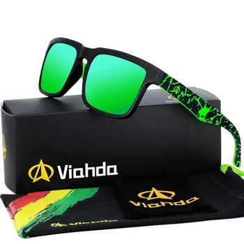 VIAHDA nové a coole Polarizační Ssunglasses Klasické Pánské Odstíny Značka Designer Sluneční brýle, Brýle Mužské UV400
