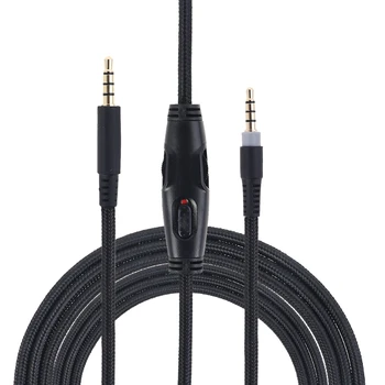 Hluk Zrušení Sluchátka Kabel Flexibilní Dlouhé Pohodlné Audio Gaming Headset Kabel Audio Kabel pro HyperX Cloud pro Al