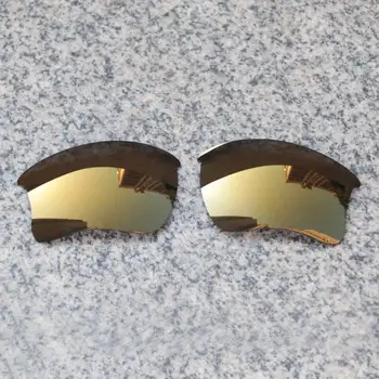 Velkoobchodní E. O. S Polarizační Vylepšené Náhradní Objektivy pro Oakley Flak Jacket XLJ sluneční Brýle Bronz Gold Polarizované Zrcadlo