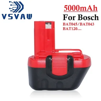 VSVAW 12V 5000mAh Ni-CD Baterie Pro Bosch GSR 12 VE-2 GSB 12 VE-2 PSB 12 VE-2, Pro Bosch BAT043 BAT045 BTA120 2607335430