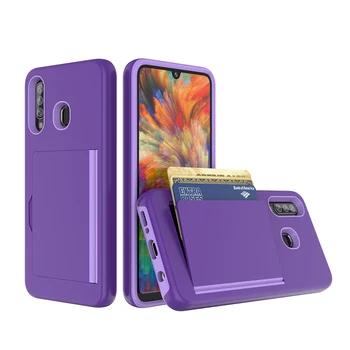 Pro Samsung Galaxy A50 S10 Případě SM-A505FN/DS Candy Barva Brnění Obchodní Slot pro Kartu Kryt Pro Samsung A50 6.4