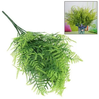 Delysie Král 1ks bambusová tráva plastové simulace rostlina květ uspořádání home dekorace