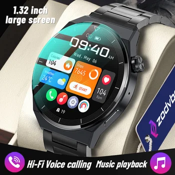 ZODVBOZ Chytré Hodinky Muži Vlastní Volby Hi-Fi Voice Volání Monitorování Krevního Tlaku Sport Hodinky Ženy IP68 Vodotěsné Smartwatch