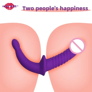 Dvojitý Připínák Dilldo Gay Sex Hračky, Umělé Penisy Pro Dva Dvojité Měkké Hračky Anál Vagina Masturbace Sextoyse Pár Sexy Hračky Velký Penis