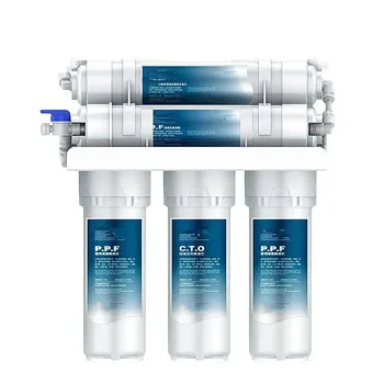 Nový Vodní Filtr Systém 3+2 5 Fáze Pitné Vody Filtrační Systém Čištění pro Domácí Kuchyně s Filtrační Vložku Kit Tap