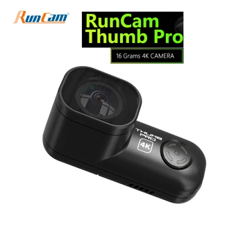 RunCam Palec Pro 4K MINI Akční FPV Drone Fotoaparát 16g Vestavěných Gyro 4k30fps/2.7K@6Ofps ND Filtr, Dálkové Ovládání