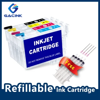 GACINK Univerzální Plnitelné Inkoustové Cartridge Bez Čipu Pro Epson 603 603XL T03A 212 T212 T212XL Bez Čipu Prázdné Kazety