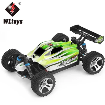WLtoys A959-B A959 959-RC Auto 1:18 2.4 GHz 4WD Rally Závodní Auto 70 KM/H vysokorychlostní Vozidla RC Závodní Auto pro Děti, Dospělé