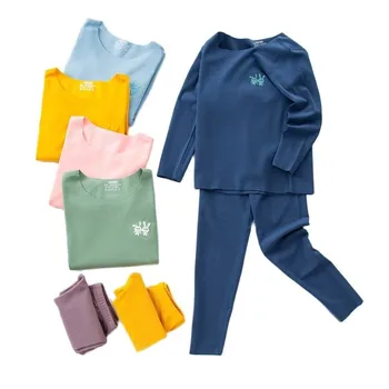 Špičkové technologie termo Prádlo dětské oblečení sady Bezešvé spodní Prádlo Pro Chlapce, dívky oblečení, Podzimní zimní Dětské Oblečení