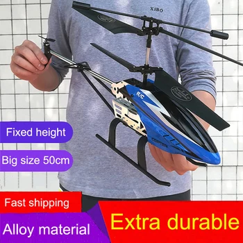 2022 Nový 3.5 CH Čepel 50cm velká velikost Dálkové Ovládání vrtulníku kovové velké RC Vrtulník s Gyro RTF odolné Venkovní hračky