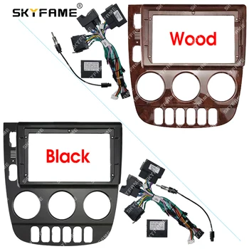 SKYFAME Auto Rám Obložení Adapter Canbus Box Dekodér Pro Benz ML ML320 M-Class W163 Android Radio Dash Montáž Panel Kit OD-BZ-01