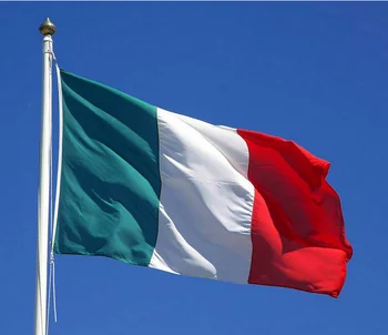 Ita Je Italia Itálie Vlajka 90 × 150 cm Visí Zelené Bílé Červené italské Národní Vlajky Polyester Italiana Banner Pro Dekorace