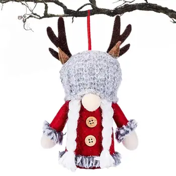 Vánoční Skřítci Ozdoby Vánoční Sobi, Skřítci Se Světly Design Švédské Ručně Trpaslíků Santa Elf Visí Vánoční Strom