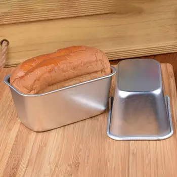Pečení Bochník Pánev Hliník Sníh Toast Box Sýr Box Jedlé Pečené Obdélníkový Dort Malý Toast Chléb Formy pro Kuchyně, Pečení