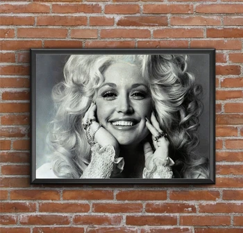Dolly Parton Zpěvák Umění Stěna Vnitřní Prostor Venkovní Plátno Plakát Plakát Domova Nástěnné Malby, Dekorace (Bez Rámečku)