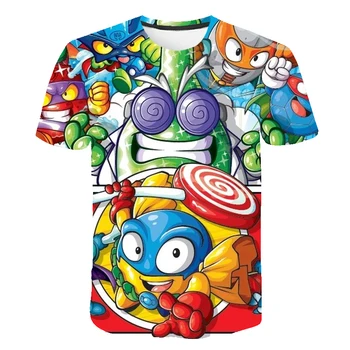 2022 rok Super Lavera Tričko Dětské Anime Hra Streetwear Krátký Rukáv Děti T-Shirt Superzings Tričko dětské Oblečení Topy