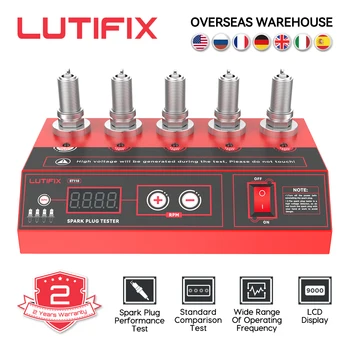 LUTIFIX ST110 Auto Zapalovací svíčku Zkoušečka Zapalování, Testery Automobilový Diagnostický Nástroj 2~5 Otvor Zapalovací Svíčky Analyzer NÁS EU Plug ST101