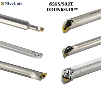 Nicecutt Soustružnické Nástroje pro CNC Stroje S32T S25S-DDUNR1504/1506 Vnitřní Držák nástrojů Karbid Otáčení Vložit DNMG Blade