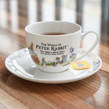 Nový Kreslený Králík Evropské Keramické Káva Čaj Pohár