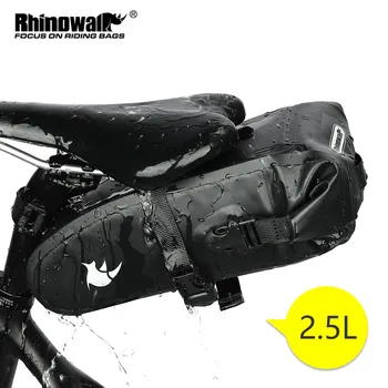 Rhinowalk Kolo Sedlo Bag 1,5 L, 2.5 L Plně Vodotěsné Cyklistika Sedadla Sáčku MTB Silniční Opravy Nástroje Taška na Kole Ocas Pack Příslušenství
