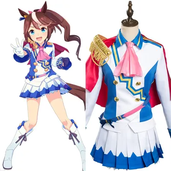 Anime Docela Derby Tokai Teio Cosplay Kostým Pro Dospělé Ženy, Dívka Námořník Šaty, Halloween, Karnevalový Kostým