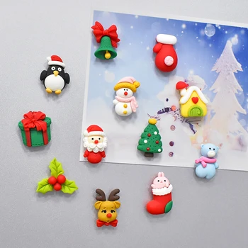 12ks Karikatura Kreativní Vánoční Dárky Santa Claus Lednice Magnety Magnetické Uzavírání Osobnosti Magnet Magnet Home Decore