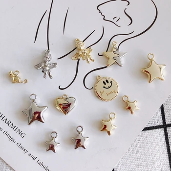 DIY šperky doplňky, vynikající all-zápas slitiny hvězdičkový little angel přívěsek šperky příslušenství