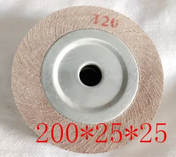 200*25*25 mm Brusné klapka kolo pro kov, dřevo, leštění, broušení